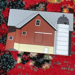 EUC The Cat's Meow 1998 Amish Miller Barn